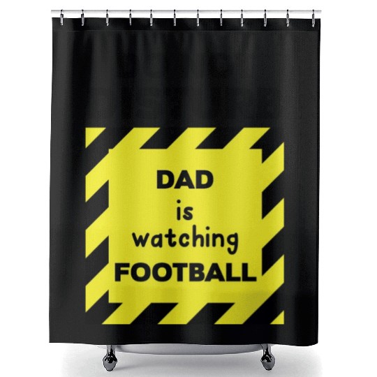 Do Not Disturb Dad Shower Curtains