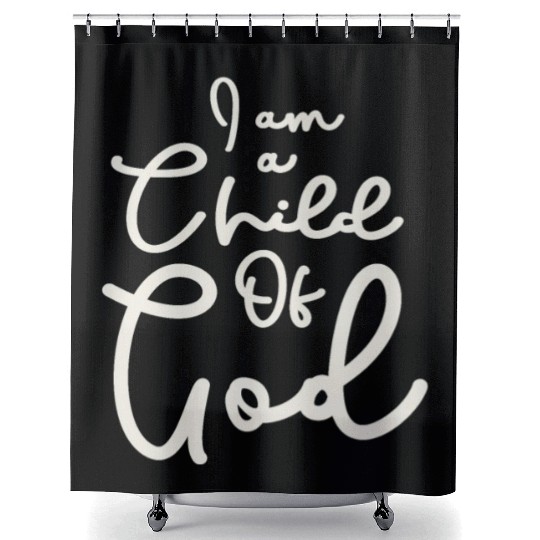 Child Of God - Embrace Your Divine Identity Shower Curtains