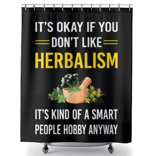 Herbalism Herbalist Phytotherapy Herb Herbs Herbal Shower Curtains