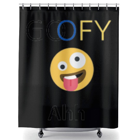 Funny goofy ahh Shower Curtains