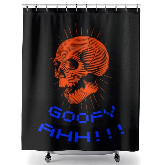 Goofy Ahh Shower Curtains