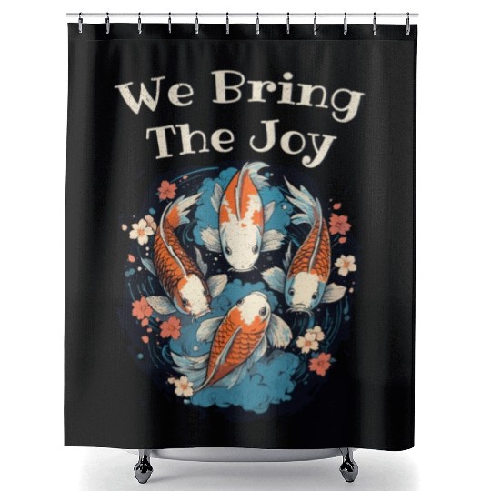 Koi Fish Koi Carp Japanese Koi Garden-Pond funny Shower Curtains