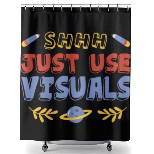 Special Education Teacher Sped Teacher Inclusion Shower Curtains
