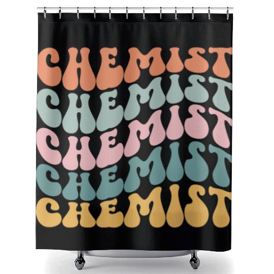 Chemist Laboratory Scientist Chemical Analyst Shower Curtains