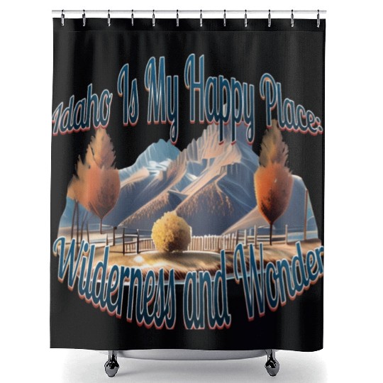idaho Shower Curtains