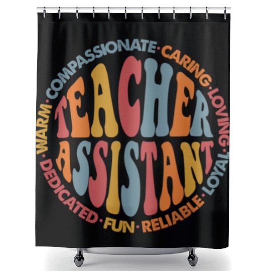 Teacher Assistant Shower Curtains