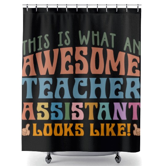 Teacher Assistant Shower Curtains