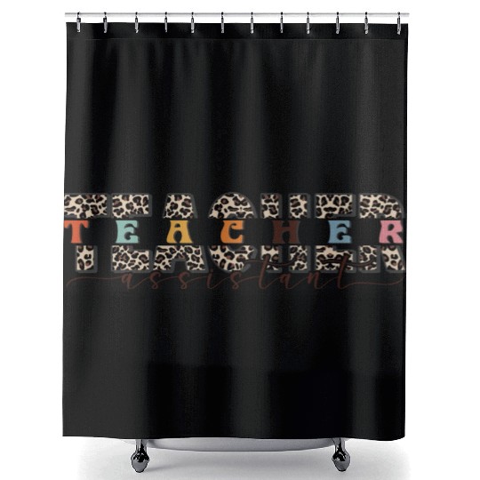 Teacher Assistant Shower Curtains