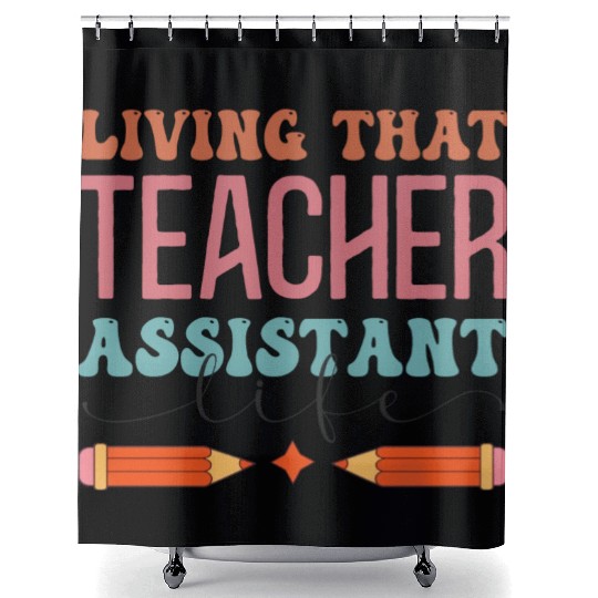 Teacher Assistant Shower Curtains