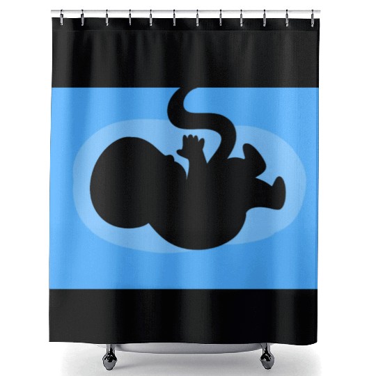 Baby Ultrasound Medical Doctor Shower Curtains