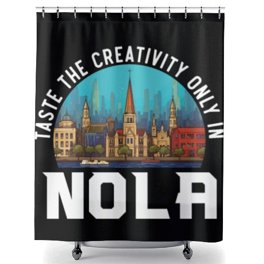New Orleans Louisiana USA America United States Shower Curtains