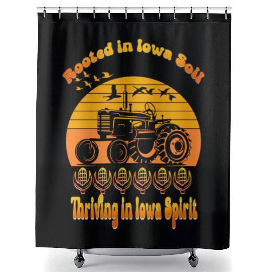 iowa Shower Curtains