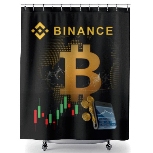 Bitcoin Traders Shower Curtains design