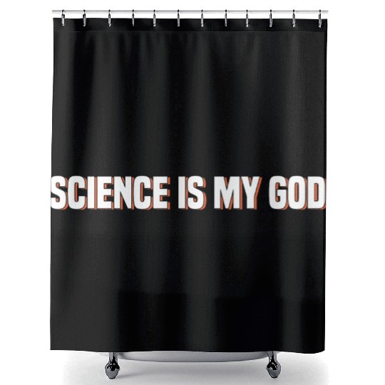Atheism Religion Faith Atheists Science Shower Curtains