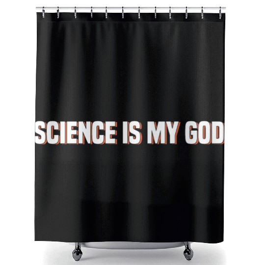 Atheism Religion Faith Atheists Science Shower Curtains