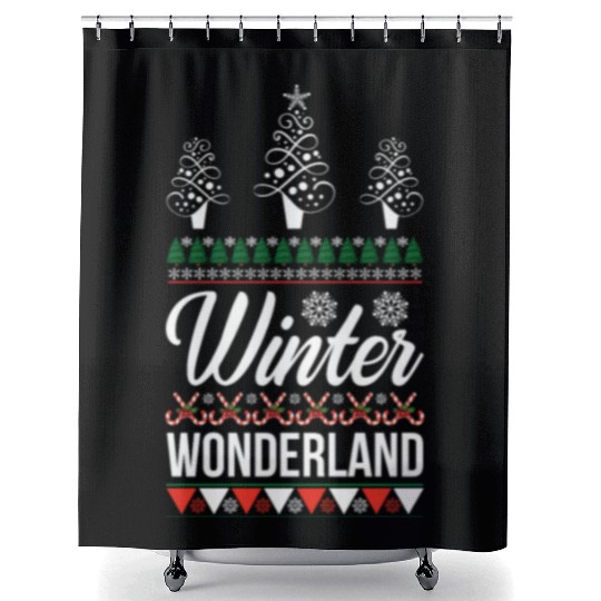 Winter Wonderland Shower Curtains
