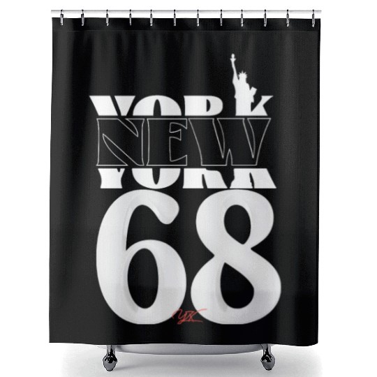 New York statue of liberty Shower Curtains