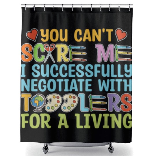 Daycare Teacher Funny Shower Curtains