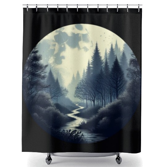 Enchanted Forest - Great Christmas Gift! Shower Curtains