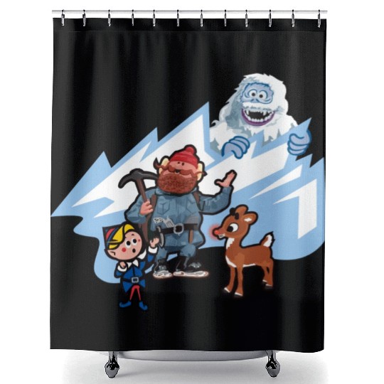 Rudolph Douse The Light Shower Curtains