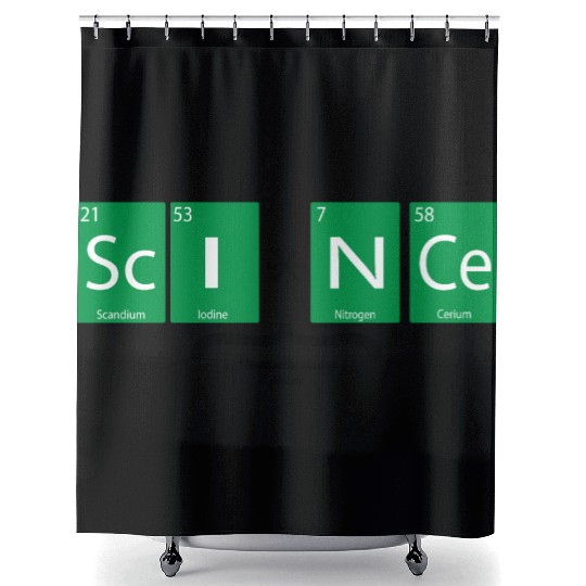 Science Shower Curtains