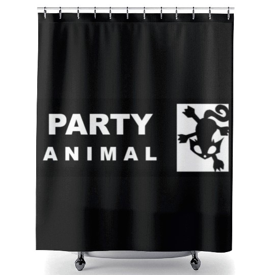 Party Animal 2 Shower Curtains