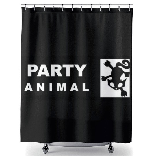 Party Animal 2 Shower Curtains