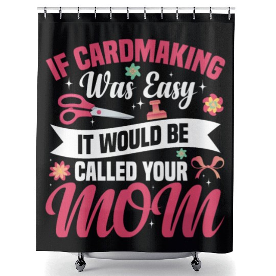 Cardmaker Scrapbooking Cardmaking Kits for Adults Shower Curtains