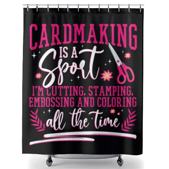 Cardmaker Scrapbooking Cardmaking Kits for Adults Shower Curtains