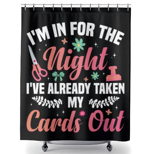 Cardmaker Scrapbooking Cardmaking Kits for Adults Shower Curtains