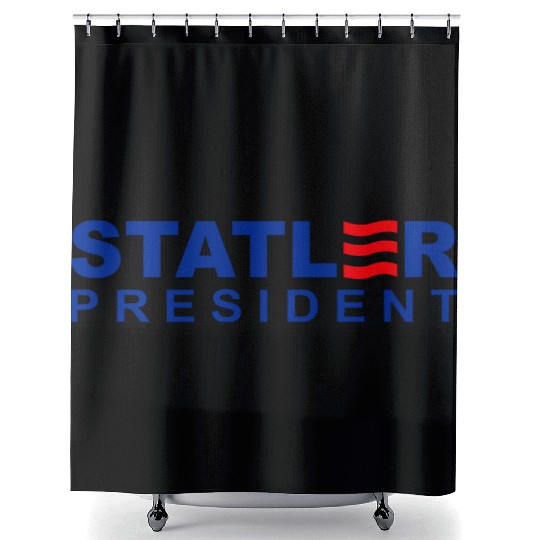 Statler and Waldorf For President Shower Curtains