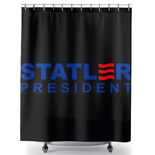 Statler and Waldorf For President Shower Curtains
