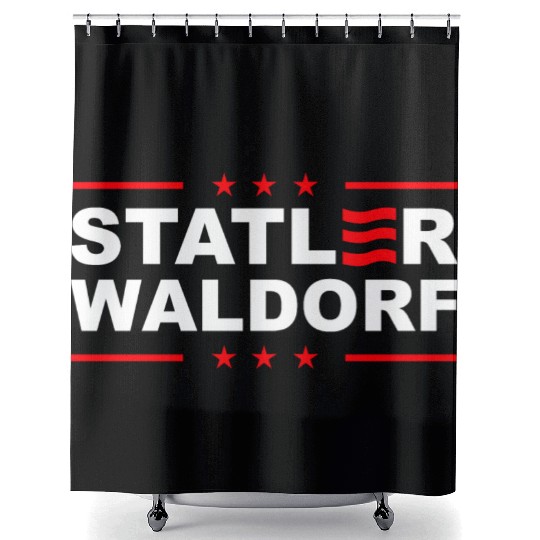 Statler and Waldorf Shower Curtains