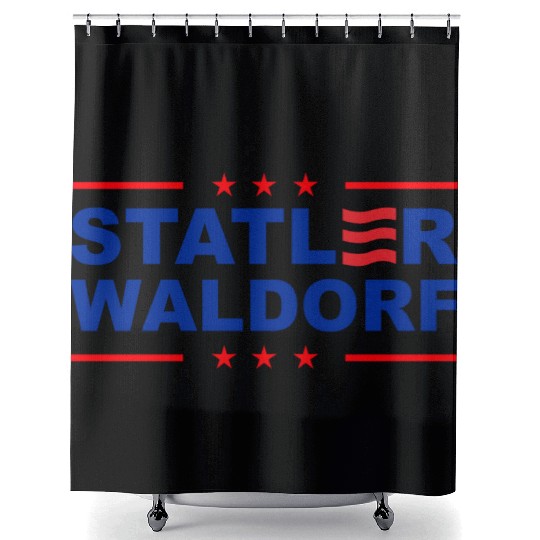 Statler and Waldorf Shower Curtains