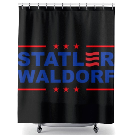 Statler and Waldorf Shower Curtains