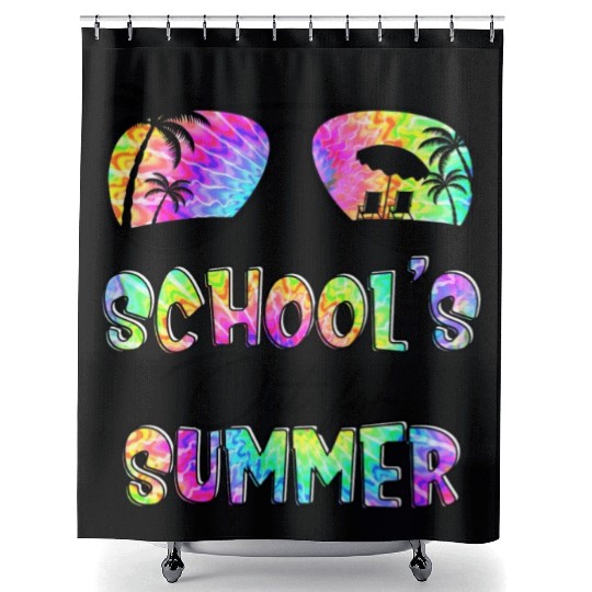 Funny Last Day Of School Teacher School s Out For Shower Curtains