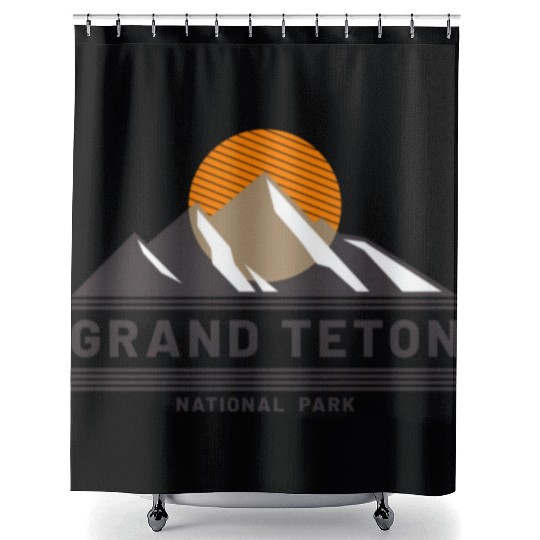 Grand Teton National Park Shower Curtains