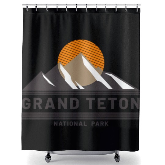 Grand Teton National Park Shower Curtains