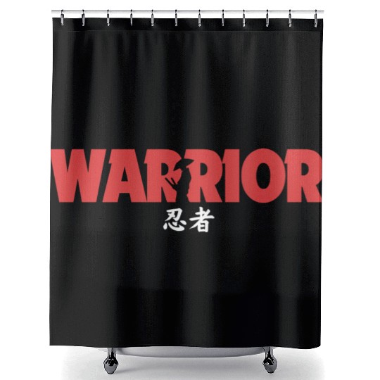 Samurai Warrior Essence Spirit Japan Shower Curtains