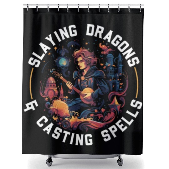 Larping Larp Larper Live Action Role Video Game Shower Curtains