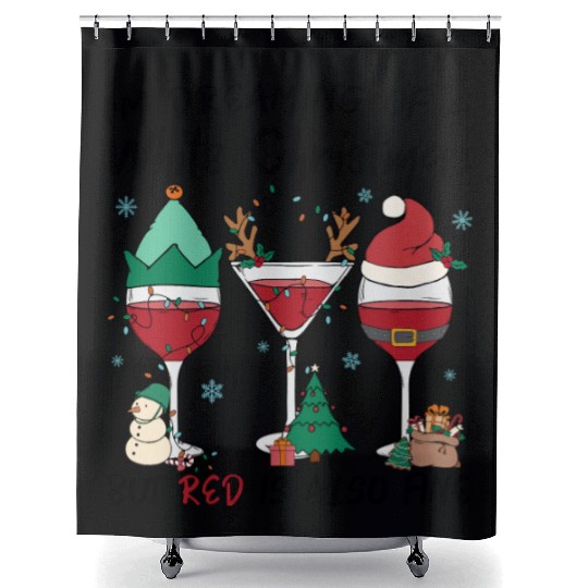 I'm Dreaming Of A White Christmas Shower Curtains