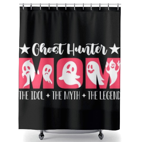 Ghost Hunter Mom The Idol Haunting Ghost Hunters Shower Curtains