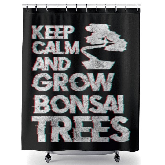 Japan Tree Nature Shower Curtains