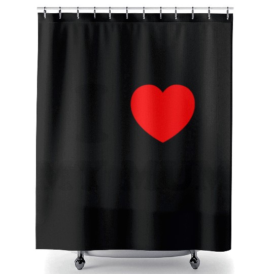 I love my mum Shower Curtains