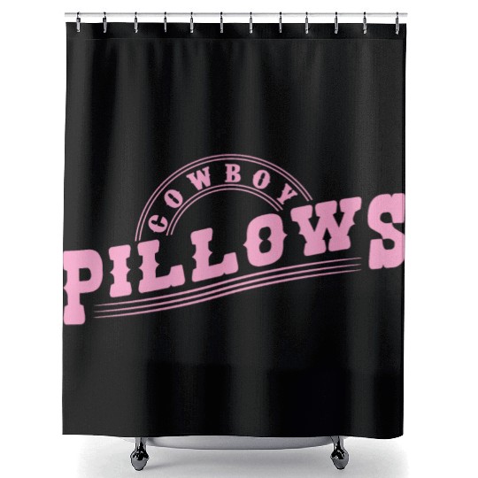 Cowboy Pillows Southern Girl Texas Lady Funny Shower Curtains