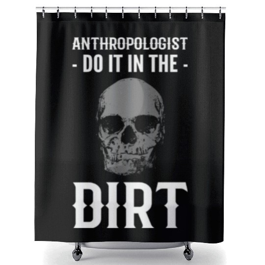 In the Dirt University Professor Gift Shower Curtains