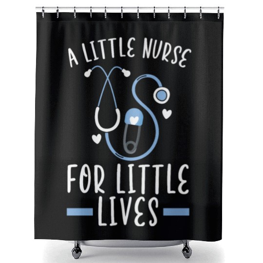 Registered Nurse Medical Medicine Neonatal Nurse Shower Curtains