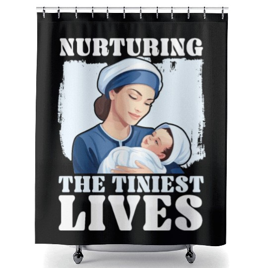 Registered Nurse Medical Medicine Neonatal Nurse Shower Curtains