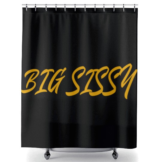 Big Sissy Shower Curtains