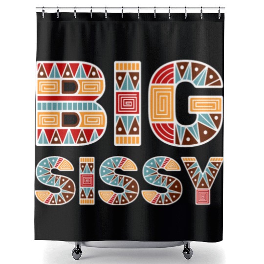 Big Sissy Shower Curtains